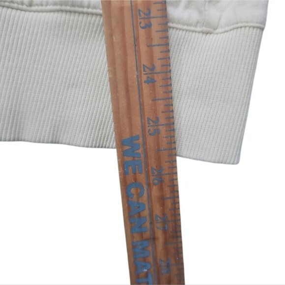 Guess Vintage 100% Cotton Zip-Up Hoodie Jacket Women’s M Butter Yellow Y2K Style - Picture 9 of 13